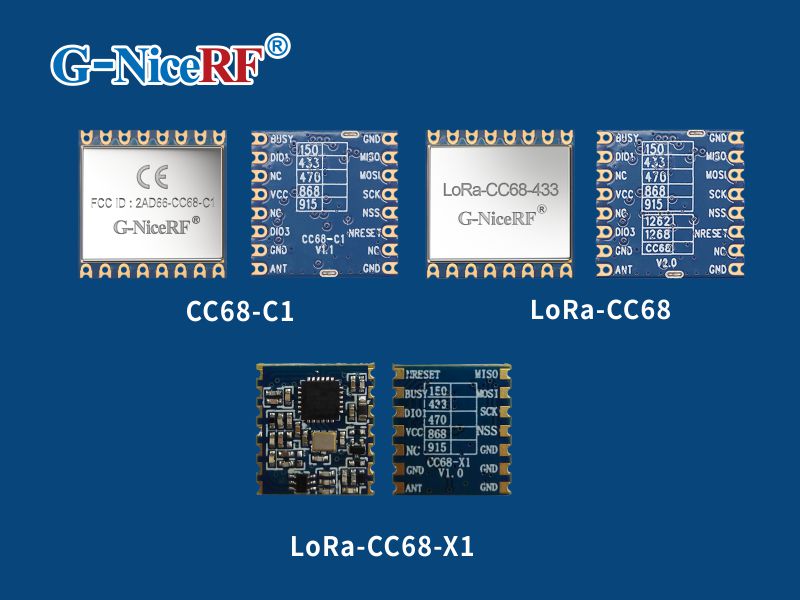 使用LLCC68芯片的LoRa模塊
